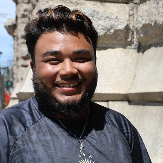 Happy Online Learning Student