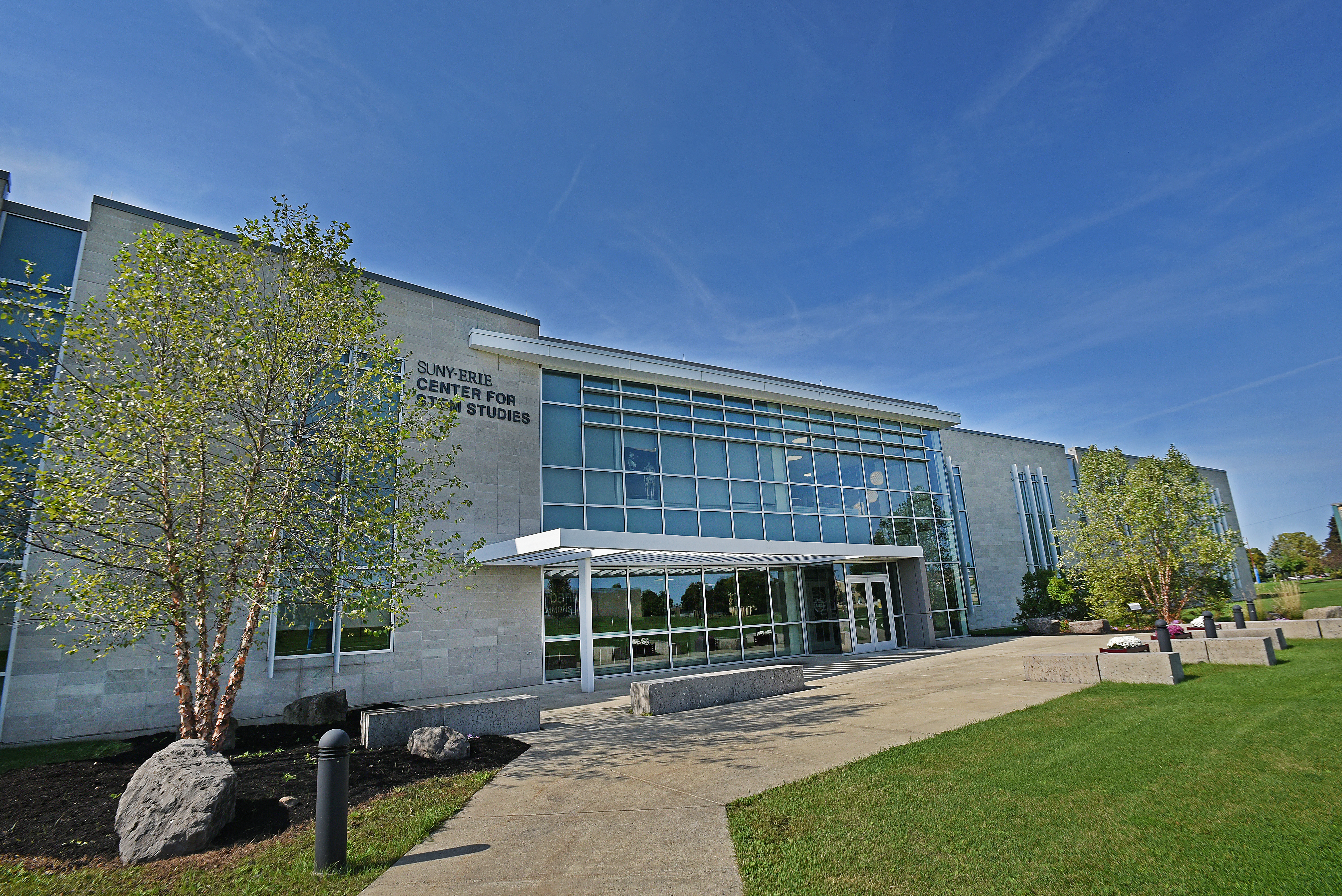 glass building